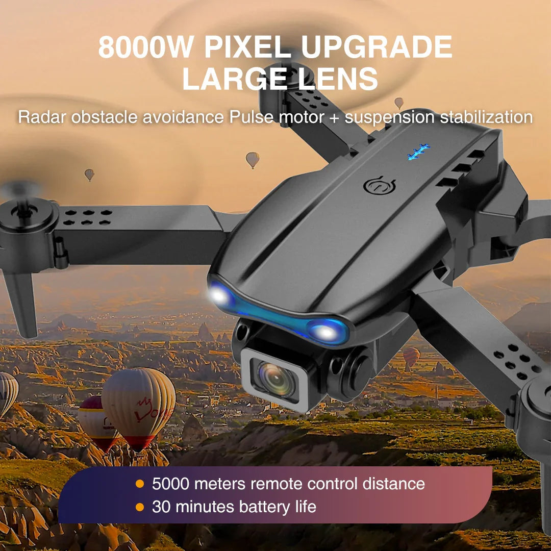 2024 Pro Drone 6K | 5G | 3-Axis Gimbal | 360° Obstacle Avoidance