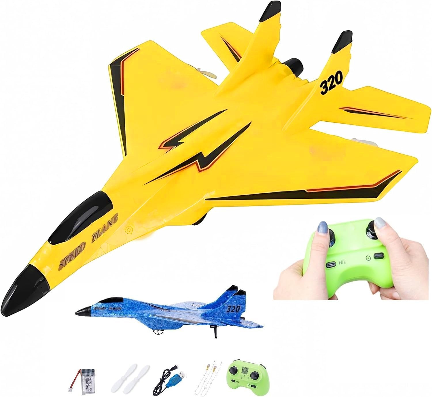 🎁New remote control wireless airplane toy